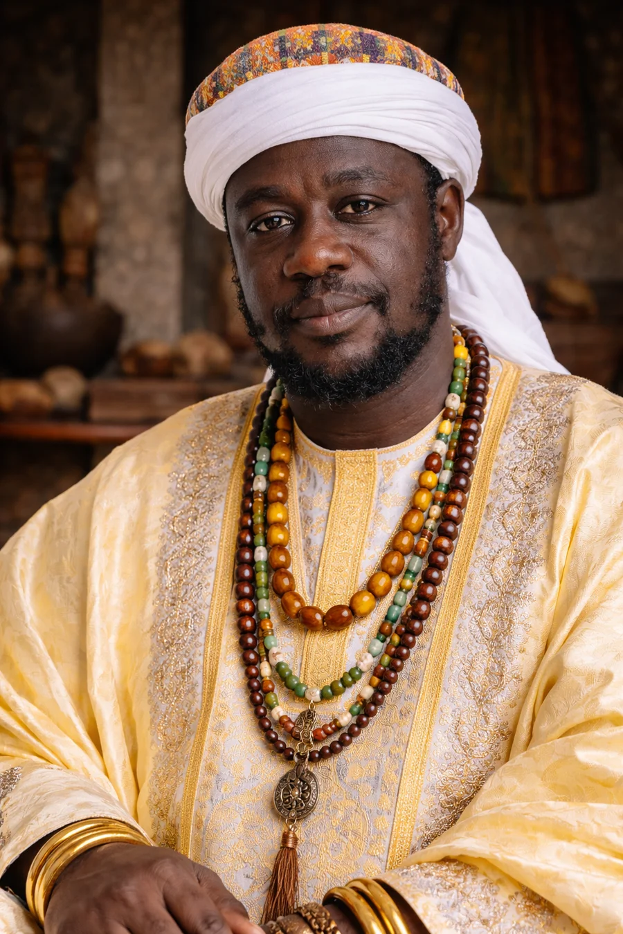 Le grand Marabout Kéïta, praticien spirituel traditionnel